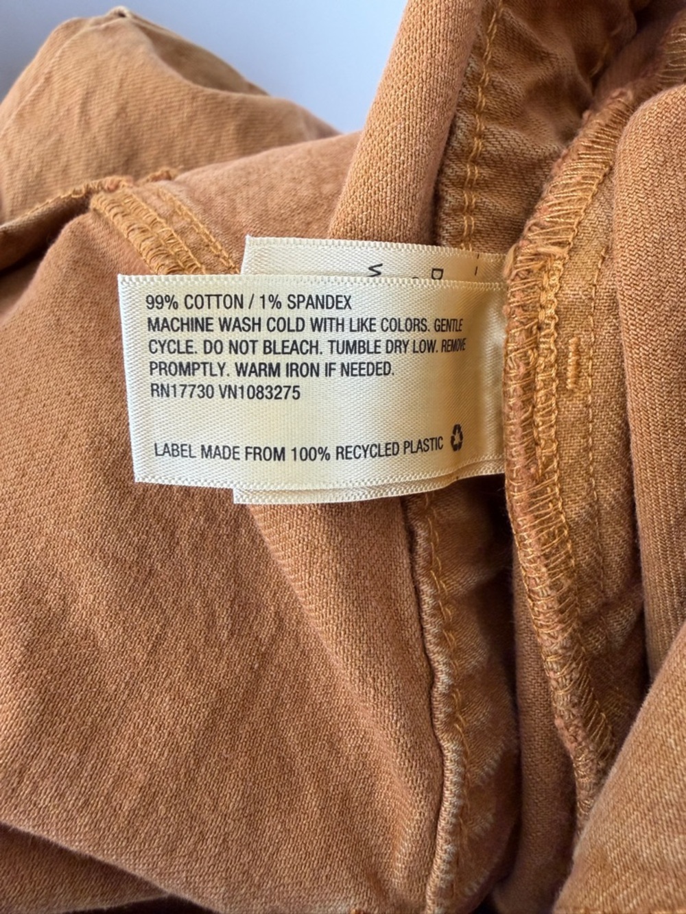 Universal Thread Rust/Brown Button-Front Overalls Jumpsuit Farmers Market Size 6 - Picture 9 of 12